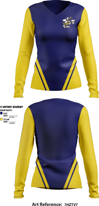 Women's Long Sleeve Vneck Shirt, Craig R-3 High School, Spirit Store, Teamtime, Team time, sublimation, custom sports apparel, team uniforms, spirit wear, spiritwear, sports uniforms, custom shirts, team store, custom team store, fundraiser sports, apparel fundraiser