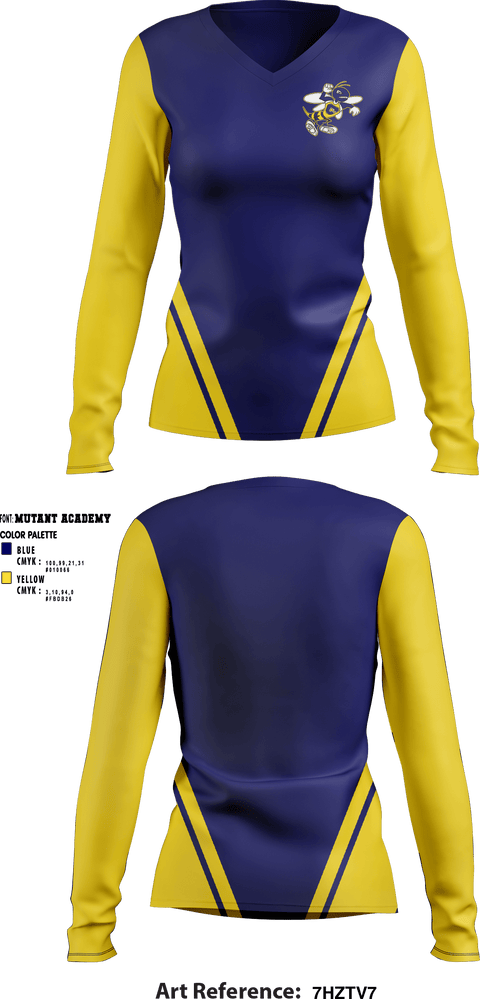 Women's Long Sleeve Vneck Shirt, Craig R-3 High School, Spirit Store, Teamtime, Team time, sublimation, custom sports apparel, team uniforms, spirit wear, spiritwear, sports uniforms, custom shirts, team store, custom team store, fundraiser sports, apparel fundraiser