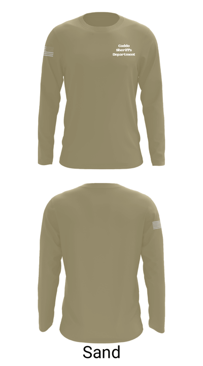 Caddo Sheriff’s Department 87307847 Long Sleeve Performance Shirt - 18