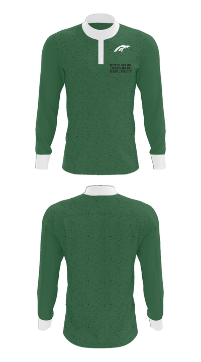 Kettle Moraine Lutheran High School Soccer 94591135 Quarter Zip Jacket - 6