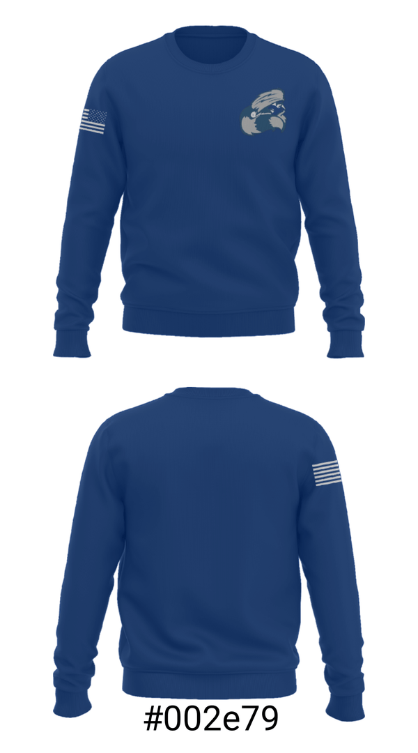 Crew Neck Sweatshirt, Philipsburg-Osceola High School Basketball, Men's Basketball, Teamtime, Team time, sublimation, custom sports apparel, team uniforms, spirit wear, spiritwear, sports uniforms, custom shirts, team store, custom team store, fundraiser sports, apparel fundraiser