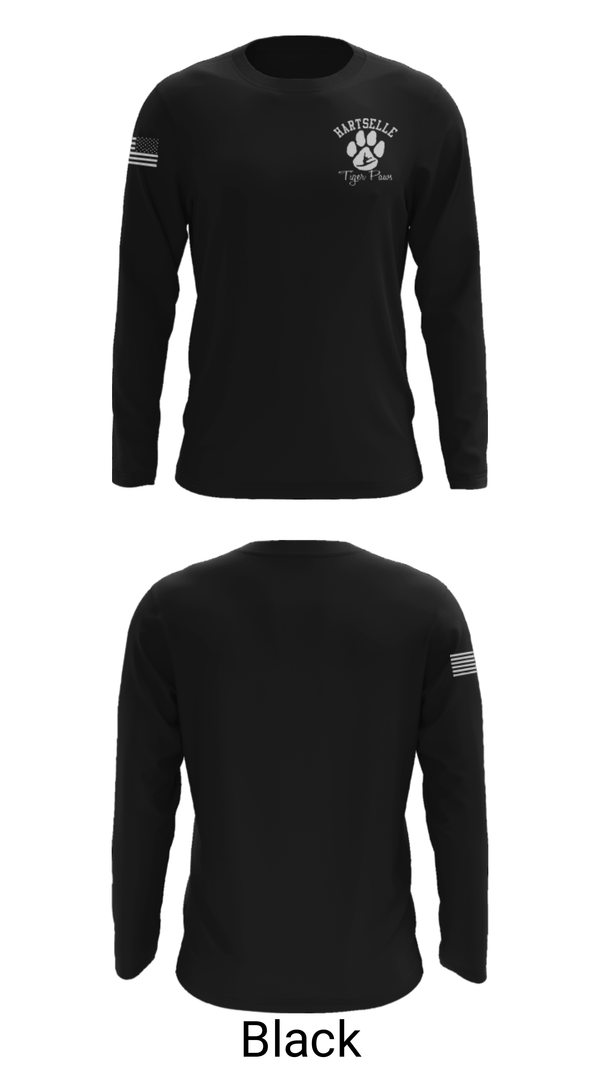 Long Sleeve Performance Shirt, Hartselle High School Dance, Spirit Store, Teamtime, Team time, sublimation, custom sports apparel, team uniforms, spirit wear, spiritwear, sports uniforms, custom shirts, team store, custom team store, fundraiser sports, apparel fundraiser