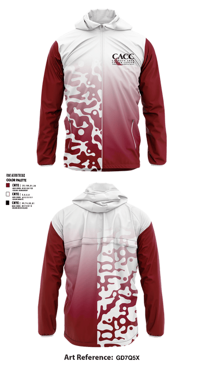 Calhoun Area Career Center 16607453 Windbreaker - 1