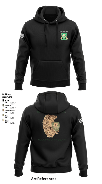 709th MP BN HHD 13627069 Hoodie - 1