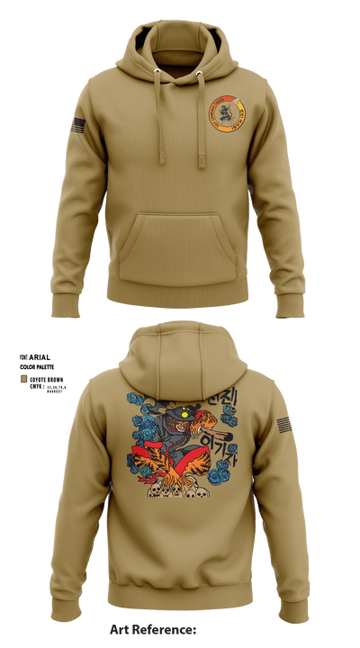 Golf Company, 229th MI BN 34374533 Hoodie - 3