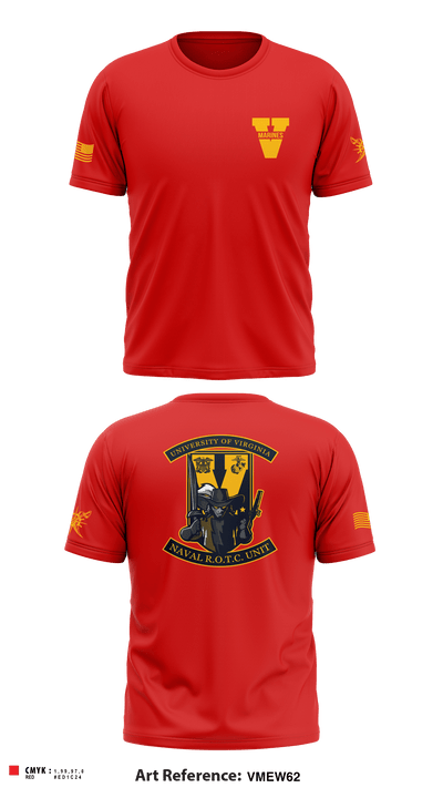 UVA NROTC 47368878 Short Sleeve Performance Shirt - 2