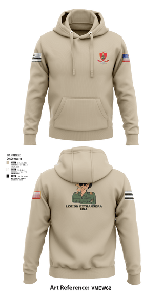 Hoodie, , Army, Teamtime, Team time, sublimation, custom sports apparel, team uniforms, spirit wear, spiritwear, sports uniforms, custom shirts, team store, custom team store, fundraiser sports, apparel fundraiser