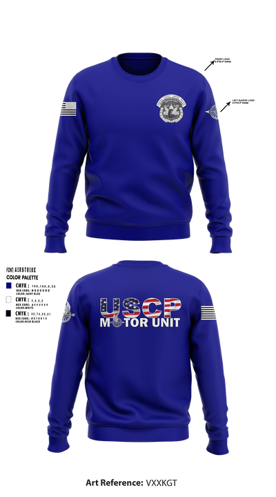 MOTOR UNIT 1828 8601121 Crew Neck Sweatshirt - 6