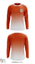 Monacan High School Soccer 66341328 Long Sleeve Performance Shirt - 1