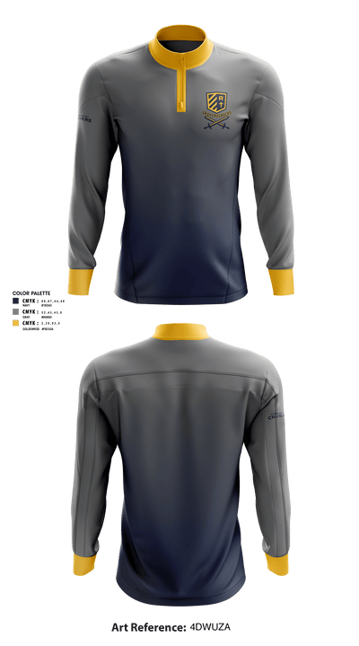 Riverdale Women's Basketball 18677286 Quarter Zip Jacket - 1