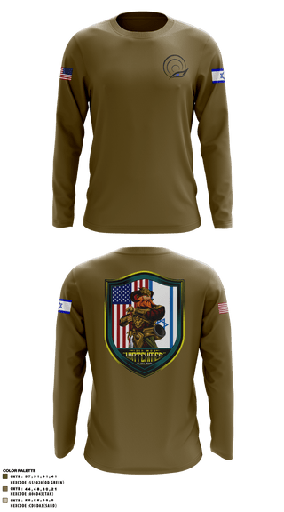 Long Sleeve Performance Shirt, , Army, Teamtime, Team time, sublimation, custom sports apparel, team uniforms, spirit wear, spiritwear, sports uniforms, custom shirts, team store, custom team store, fundraiser sports, apparel fundraiser