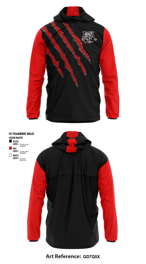 Windbreaker, Ignacio Wrestling, Wrestling, Teamtime, Team time, sublimation, custom sports apparel, team uniforms, spirit wear, spiritwear, sports uniforms, custom shirts, team store, custom team store, fundraiser sports, apparel fundraiser