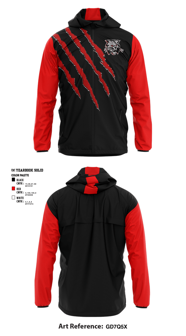 Windbreaker, Ignacio Wrestling, Wrestling, Teamtime, Team time, sublimation, custom sports apparel, team uniforms, spirit wear, spiritwear, sports uniforms, custom shirts, team store, custom team store, fundraiser sports, apparel fundraiser