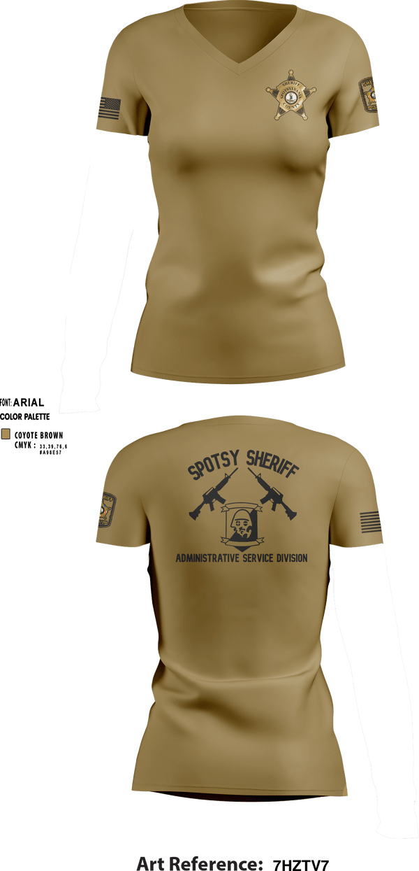Women's Short Sleeve Vneck Shirt, , Police, Teamtime, Team time, sublimation, custom sports apparel, team uniforms, spirit wear, spiritwear, sports uniforms, custom shirts, team store, custom team store, fundraiser sports, apparel fundraiser