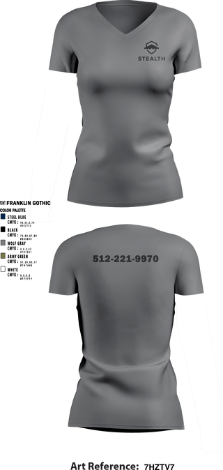 Women's Short Sleeve Vneck Shirt, Stealth customs, , Teamtime, Team time, sublimation, custom sports apparel, team uniforms, spirit wear, spiritwear, sports uniforms, custom shirts, team store, custom team store, fundraiser sports, apparel fundraiser