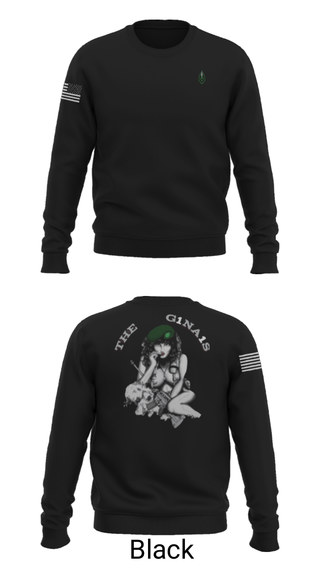 Crew Neck Sweatshirt, , Army, Teamtime, Team time, sublimation, custom sports apparel, team uniforms, spirit wear, spiritwear, sports uniforms, custom shirts, team store, custom team store, fundraiser sports, apparel fundraiser