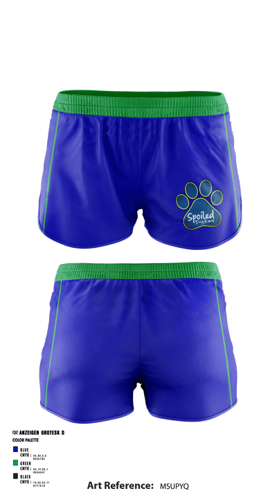 Spoiled Dog Kare 42692065 Women's Shorts - 1