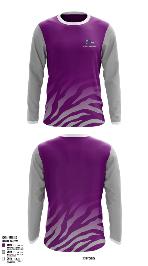 Long Sleeve Performance Shirt, 20, Men's Basketball, Teamtime, Team time, sublimation, custom sports apparel, team uniforms, spirit wear, spiritwear, sports uniforms, custom shirts, team store, custom team store, fundraiser sports, apparel fundraiser