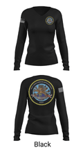 NCHB-8 12984282 Women's Long Sleeve V-neck Shirt - 39