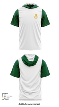 Saint Albert High School Baseball 23620889 Short Sleeve Performance Shirt with hood - 9