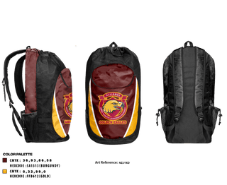 Gear Bag, Alliance Virgil Roberts Leadership Academy, Spirit Store, Teamtime, Team time, sublimation, custom sports apparel, team uniforms, spirit wear, spiritwear, sports uniforms, custom shirts, team store, custom team store, fundraiser sports, apparel fundraiser