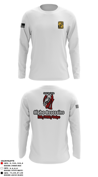 Long Sleeve Performance Shirt, , Army, Teamtime, Team time, sublimation, custom sports apparel, team uniforms, spirit wear, spiritwear, sports uniforms, custom shirts, team store, custom team store, fundraiser sports, apparel fundraiser