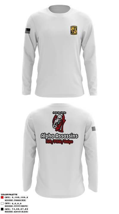 NWI ROTC 90860810 Long Sleeve Performance Shirt - 2