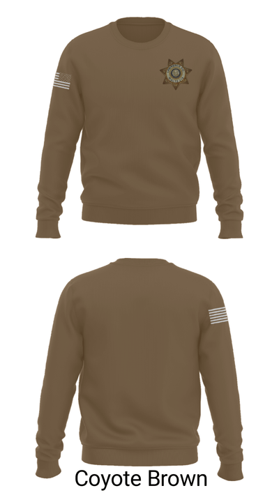 Lawrence county sheriff's department 92960361 Crew Neck Sweatshirt - 10