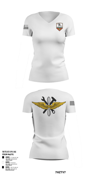 Women's Short Sleeve Vneck Shirt, Blacksmiths, National Guard, Teamtime, Team time, sublimation, custom sports apparel, team uniforms, spirit wear, spiritwear, sports uniforms, custom shirts, team store, custom team store, fundraiser sports, apparel fundraiser