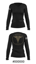 509 medical group 29624901 Women's Long Sleeve V-neck Shirt - 37