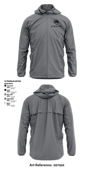 Windbreaker, Stealth customs, , Teamtime, Team time, sublimation, custom sports apparel, team uniforms, spirit wear, spiritwear, sports uniforms, custom shirts, team store, custom team store, fundraiser sports, apparel fundraiser