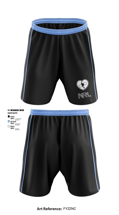 NRL 68030017 Athletic Shorts With Pockets - 1