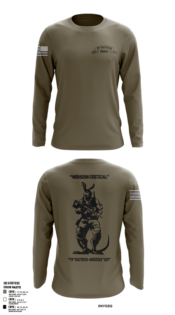 Long Sleeve Performance Shirt, , Army, Teamtime, Team time, sublimation, custom sports apparel, team uniforms, spirit wear, spiritwear, sports uniforms, custom shirts, team store, custom team store, fundraiser sports, apparel fundraiser