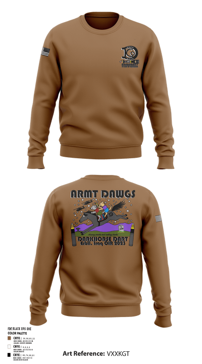 ARMT 4-4 AB 48571947 Crew Neck Sweatshirt - 55