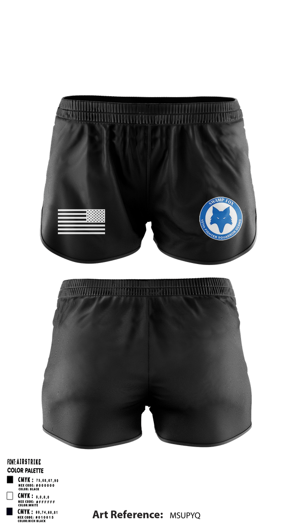 Ranger Panties, 157 FS169 AMXS, Air Force, Teamtime, Team time, sublimation, custom sports apparel, team uniforms, spirit wear, spiritwear, sports uniforms, custom shirts, team store, custom team store, fundraiser sports, apparel fundraiser
