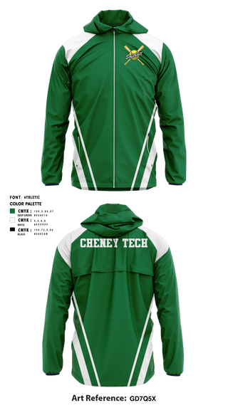 Windbreaker, Cheney Tech, Softball, Teamtime, Team time, sublimation, custom sports apparel, team uniforms, spirit wear, spiritwear, sports uniforms, custom shirts, team store, custom team store, fundraiser sports, apparel fundraiser
