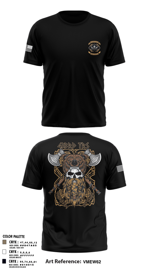 Short Sleeve Performance Shirt, 433 TRS, Air Force, Teamtime, Team time, sublimation, custom sports apparel, team uniforms, spirit wear, spiritwear, sports uniforms, custom shirts, team store, custom team store, fundraiser sports, apparel fundraiser