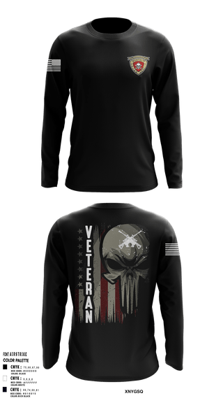 Long Sleeve Performance Shirt, 3d Reconnaissance Batallion, Marines, Teamtime, Team time, sublimation, custom sports apparel, team uniforms, spirit wear, spiritwear, sports uniforms, custom shirts, team store, custom team store, fundraiser sports, apparel fundraiser