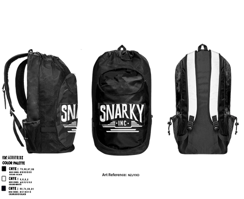 Gear Bag, Snarky inc., , Teamtime, Team time, sublimation, custom sports apparel, team uniforms, spirit wear, spiritwear, sports uniforms, custom shirts, team store, custom team store, fundraiser sports, apparel fundraiser