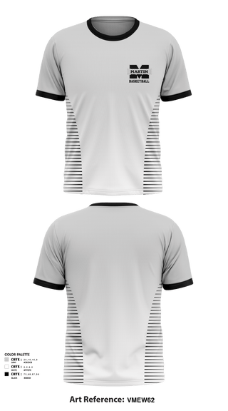 Short Sleeve Performance Shirt, Martin County High School Women's Basketball, Women's Basketball, Teamtime, Team time, sublimation, custom sports apparel, team uniforms, spirit wear, spiritwear, sports uniforms, custom shirts, team store, custom team store, fundraiser sports, apparel fundraiser