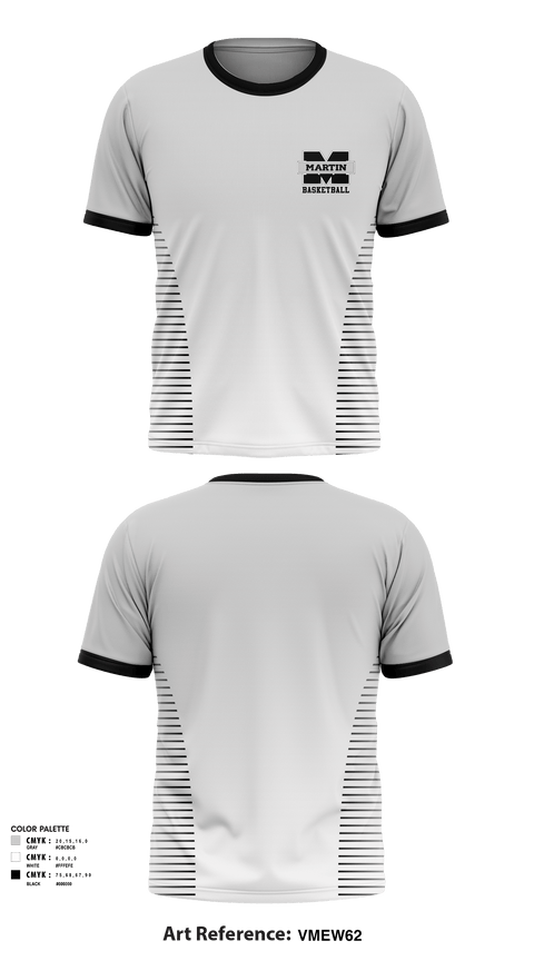 Short Sleeve Performance Shirt, Martin County High School Women's Basketball, Women's Basketball, Teamtime, Team time, sublimation, custom sports apparel, team uniforms, spirit wear, spiritwear, sports uniforms, custom shirts, team store, custom team store, fundraiser sports, apparel fundraiser