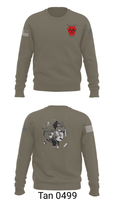 1-111th IN BN 37171288 Crew Neck Sweatshirt - 34