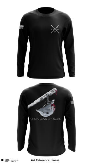 Long Sleeve Performance Shirt, 2nd PLT Baseterds, National Guard, Teamtime, Team time, sublimation, custom sports apparel, team uniforms, spirit wear, spiritwear, sports uniforms, custom shirts, team store, custom team store, fundraiser sports, apparel fundraiser