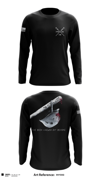 2nd PLT Baseterds 6936669 Long Sleeve Performance Shirt - 4