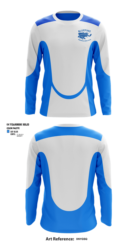 Long Sleeve Performance Shirt, Foothills Area YMCA Swimming, Swimming, Teamtime, Team time, sublimation, custom sports apparel, team uniforms, spirit wear, spiritwear, sports uniforms, custom shirts, team store, custom team store, fundraiser sports, apparel fundraiser