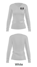 Faith Academy Cross Country 38830015 Women's Long Sleeve V-neck Shirt - 24