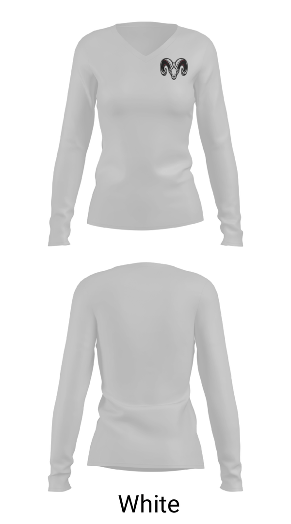 Women's Long Sleeve Vneck Shirt, Faith Academy Cross Country, Cross Country, Teamtime, Team time, sublimation, custom sports apparel, team uniforms, spirit wear, spiritwear, sports uniforms, custom shirts, team store, custom team store, fundraiser sports, apparel fundraiser