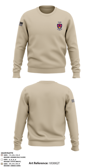 Crew Neck Sweatshirt, , Army, Teamtime, Team time, sublimation, custom sports apparel, team uniforms, spirit wear, spiritwear, sports uniforms, custom shirts, team store, custom team store, fundraiser sports, apparel fundraiser