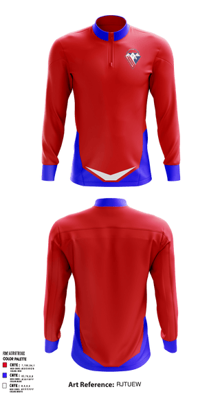 Quarter Zip Jacket, VetVantage Home Services, , Teamtime, Team time, sublimation, custom sports apparel, team uniforms, spirit wear, spiritwear, sports uniforms, custom shirts, team store, custom team store, fundraiser sports, apparel fundraiser