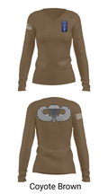 1-507 6708340 Women's Long Sleeve V-neck Shirt - 38